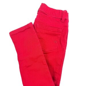 Girls Jordache Red Jeggings Size XS (4–5) – Stretch Skinny Pants